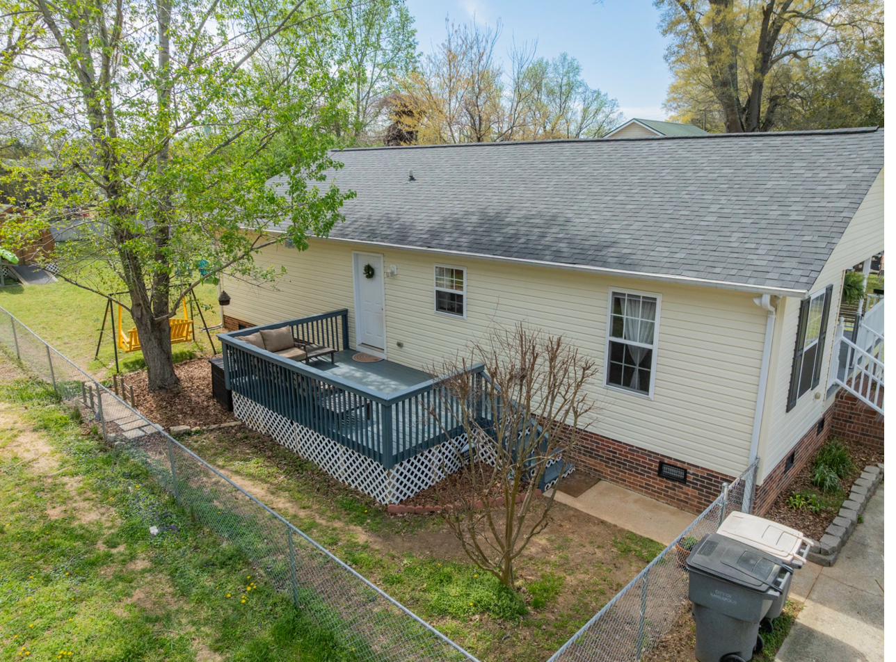 Side Yard & Deck